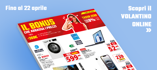 Comet - Volantino "Il Bonus che abbassa i Prezzi!"